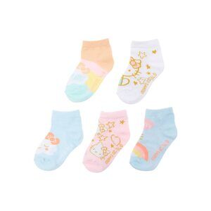 High Point Design, Girl, 5-Pack Hello Kitty Shorty, 5-6.5